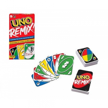 Spielkarten UNO Remix Pkg 9,5x18,5cm